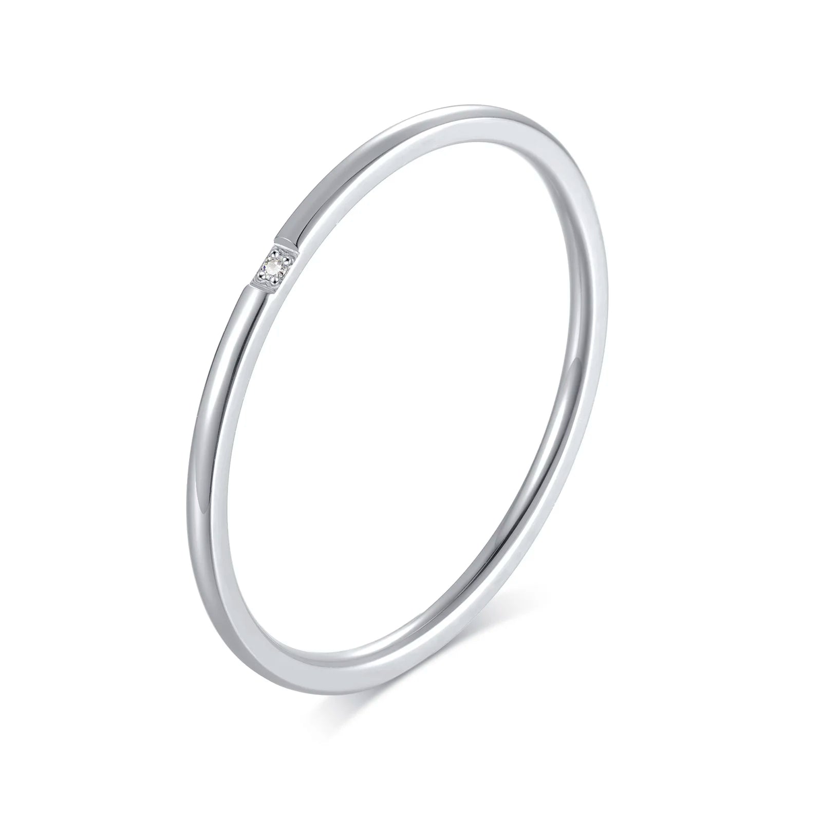 Liora Twist™ | Anel Slim Minimalista Torcido em Aço Premium